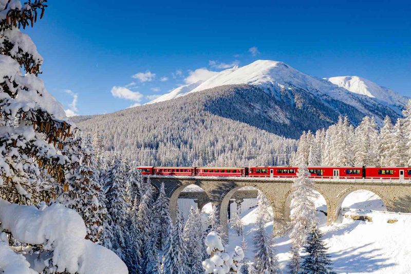 Zermatt to St. Moritz, Switzerland