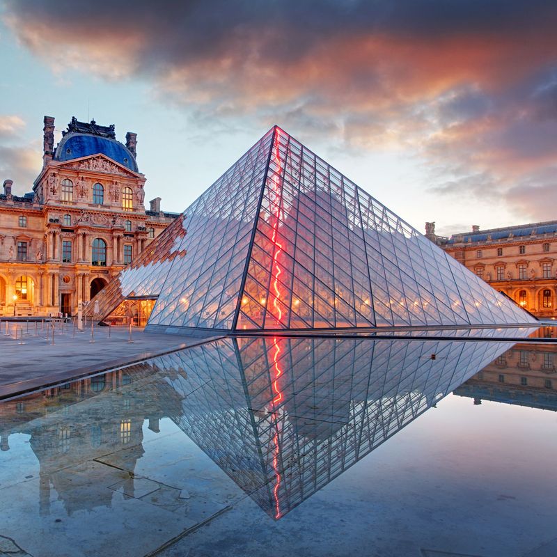 The Louvre in Paris