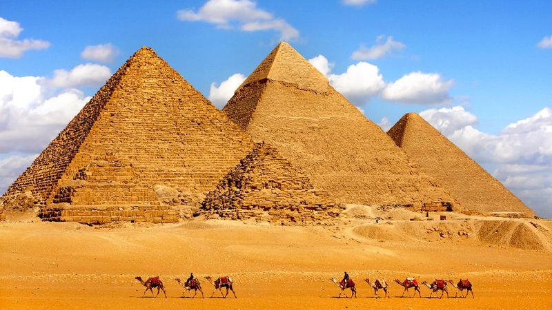 Pyramids of Giza, Egypt