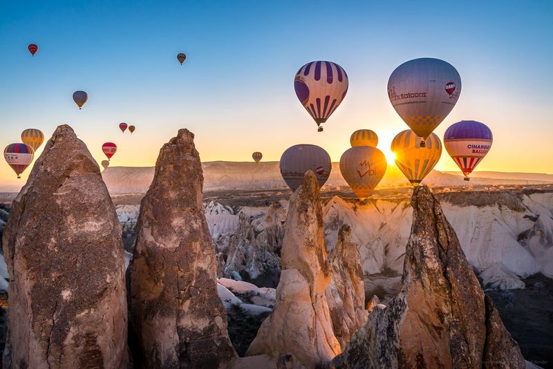 Ballooning Over Cappadocia
