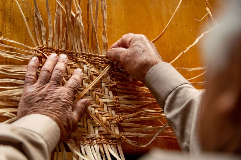 Basket Weaving with the Coast Salish