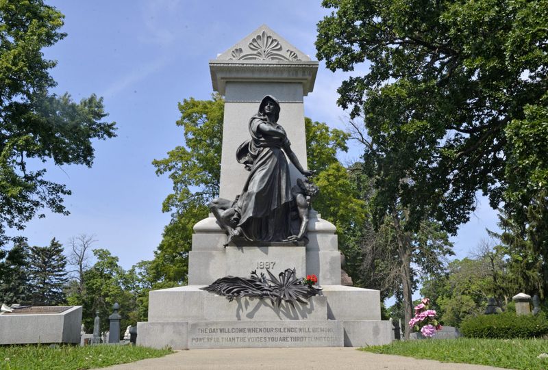 The Haymarket Martyrs' Monument