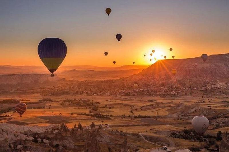 Hot Air Ballooning over Cappadocia