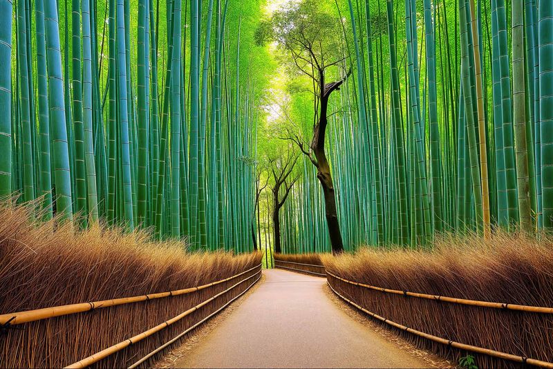 Kyoto's Bamboo Grove, Japan