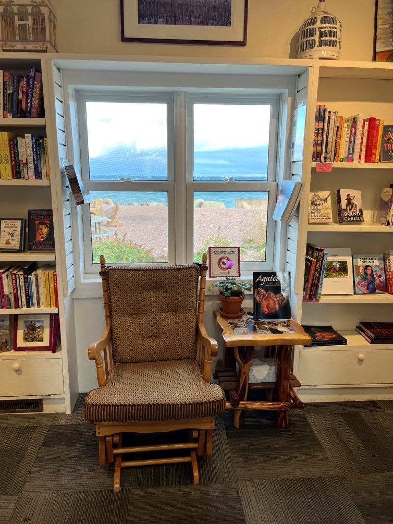 Inviting Bookstore Nook
