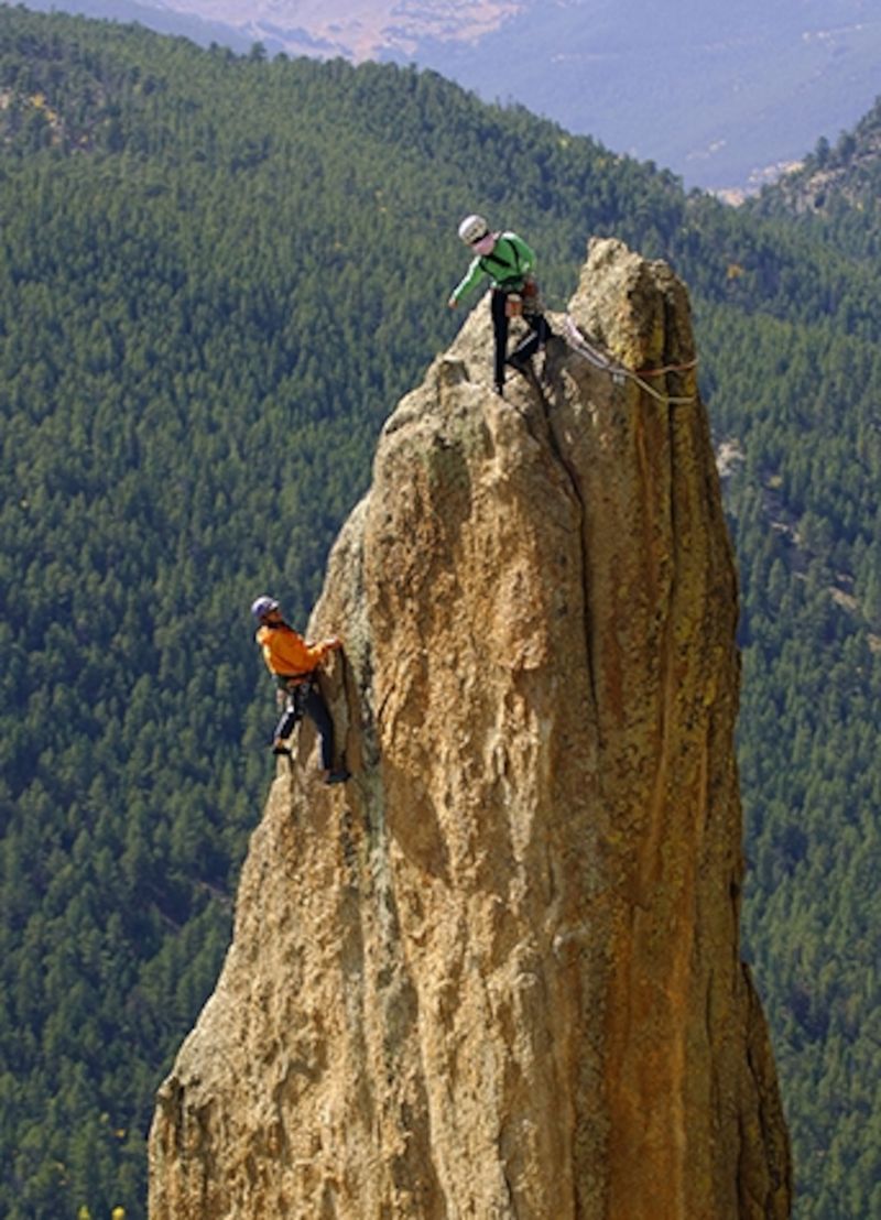 Adventurous Rock Climbing