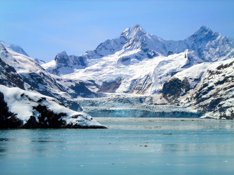 Glistening Glacier Bay, Alaska