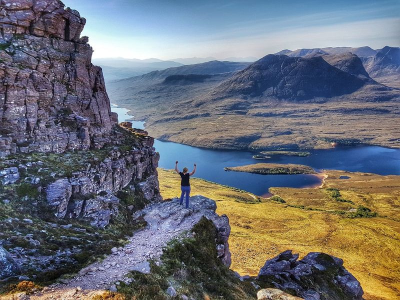 Overlooking the Beauty of Fjords in Scotland
