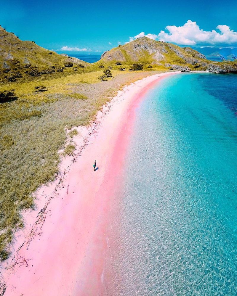 Pink Beach, Indonesia