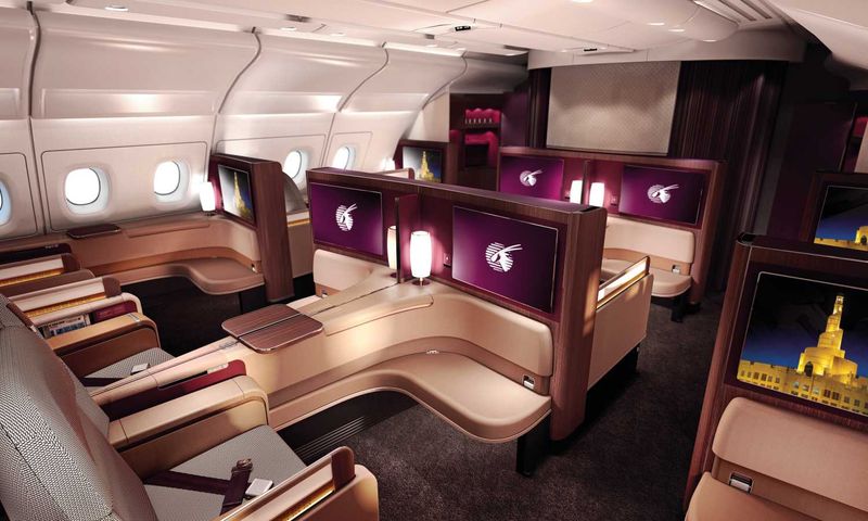 Qatar Airways' Luxurious Cabin Experience
