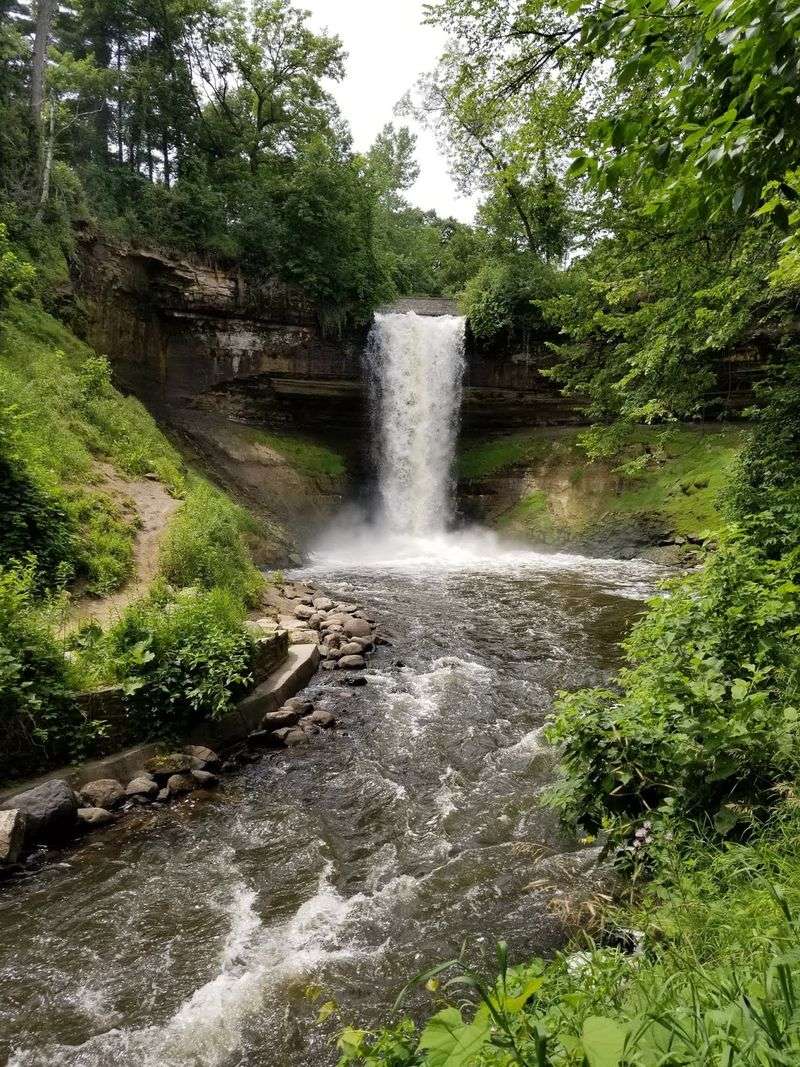 Try: Minnehaha Falls, Minnesota