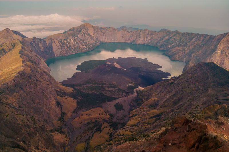Try: Rinjani Volcano, Lombok, Indonesia
