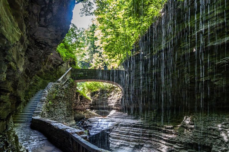 Try: Watkins Glen State Park, New York
