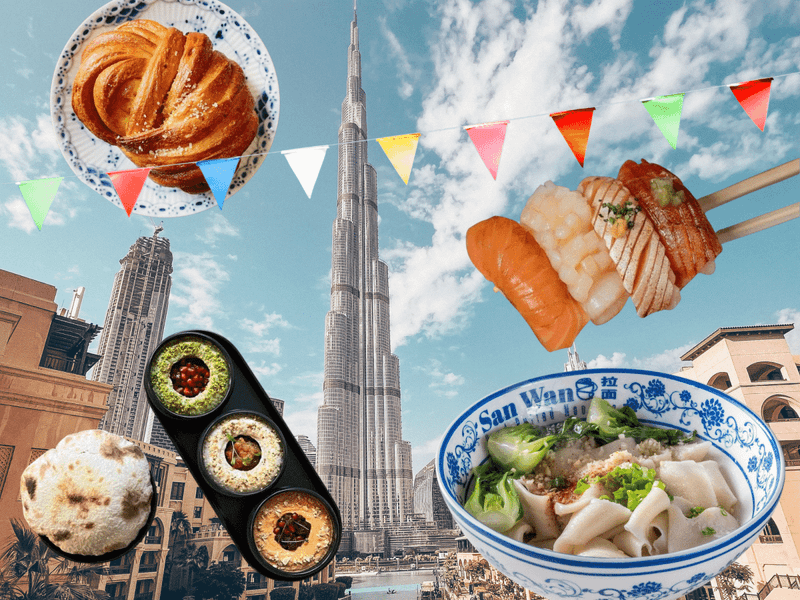 Dubai's Glitzy Restaurant