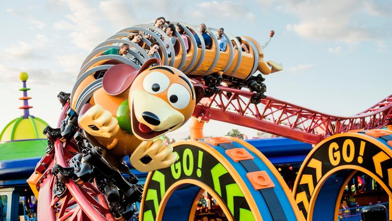 Toy Story Land's Slinky Dog Dash