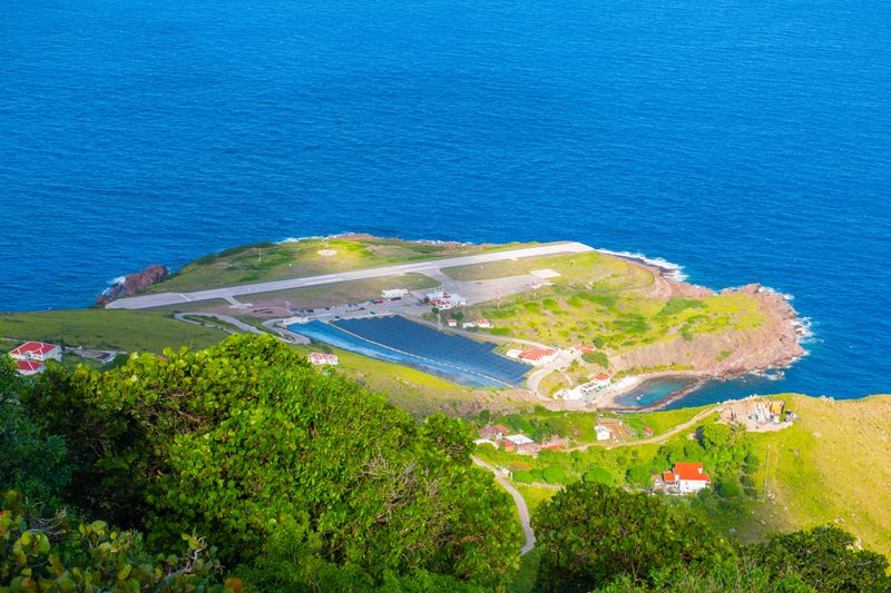 Saba Airport, Caribbean Netherlands