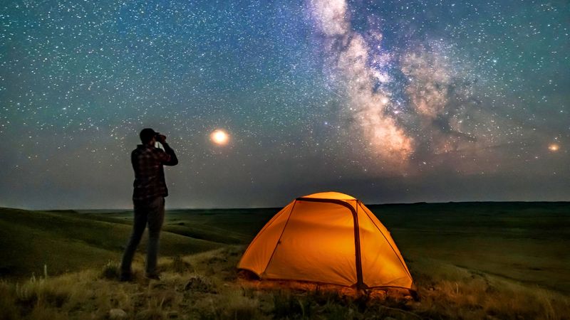 Enjoying Nighttime Stargazing