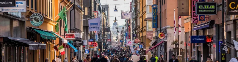 Drottninggatan, Stockholm, Sweden