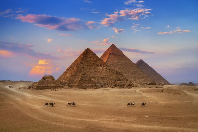 Pyramids of Giza, Egypt