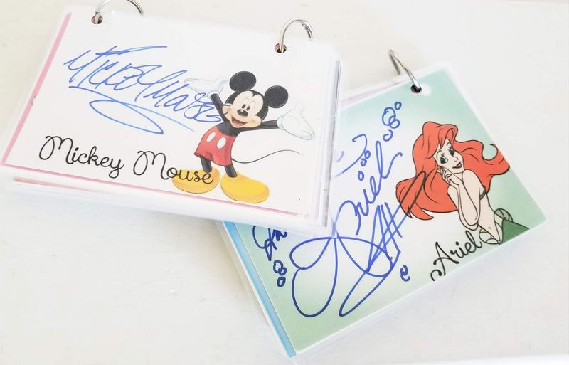 Character Autograph Books