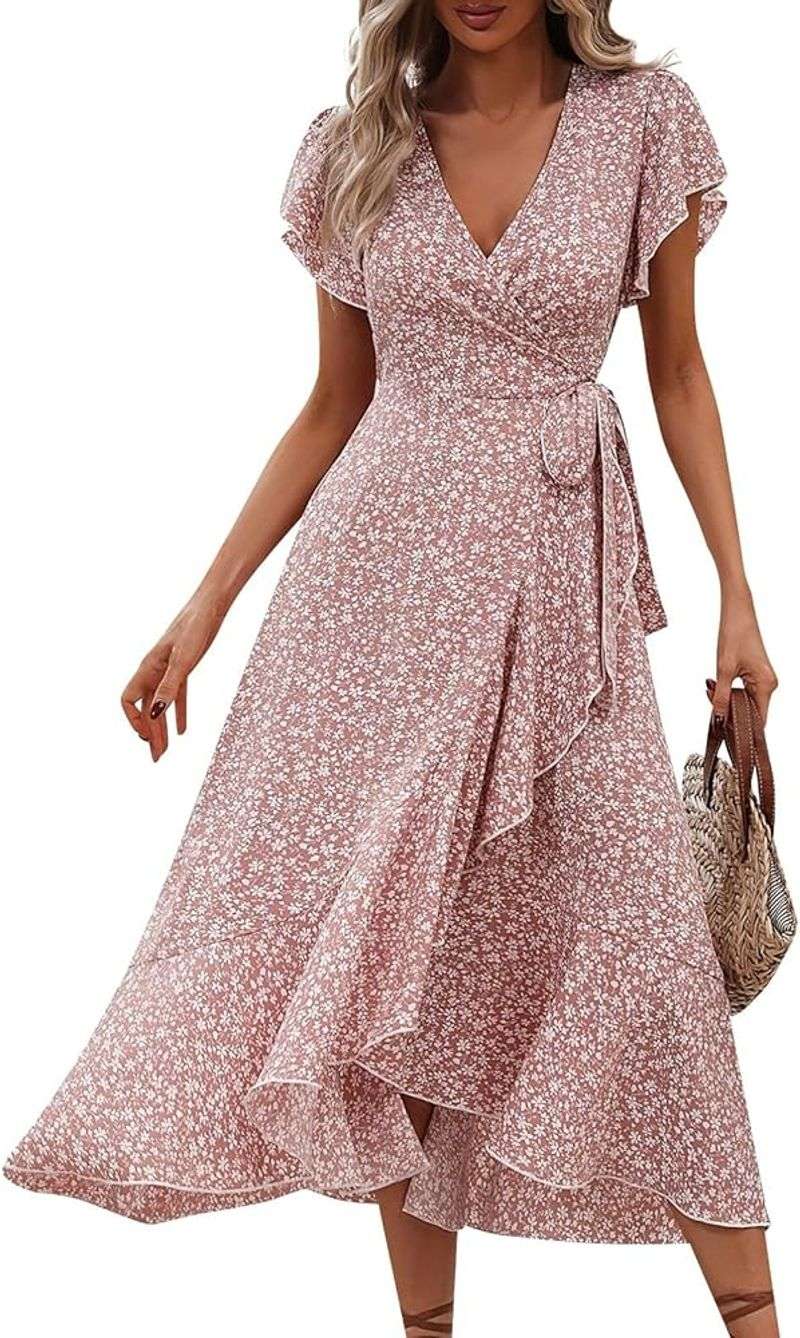 Style 4: Versatile Wrap Dress