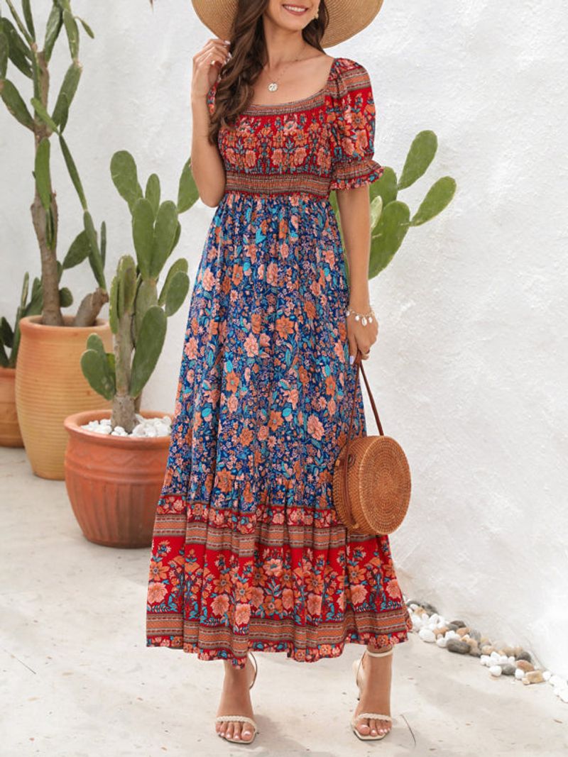 Style 9: Bohemian Midi Dress