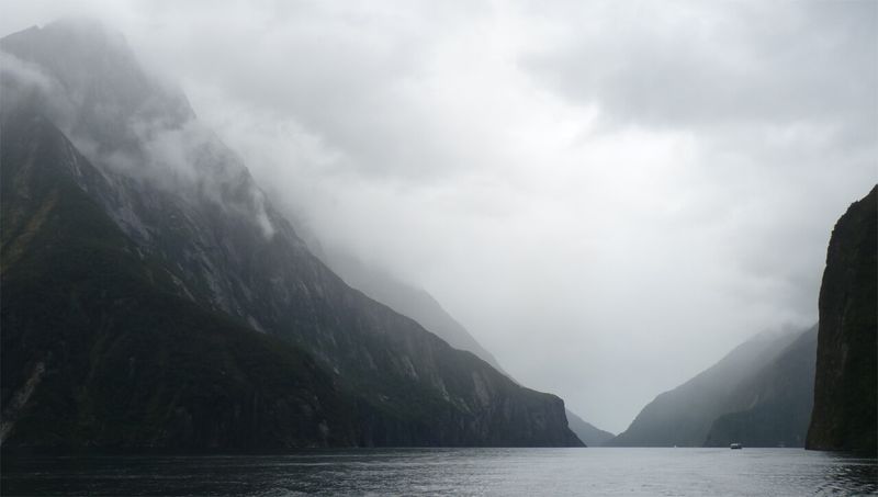 Veil of Mists in Milford Sound