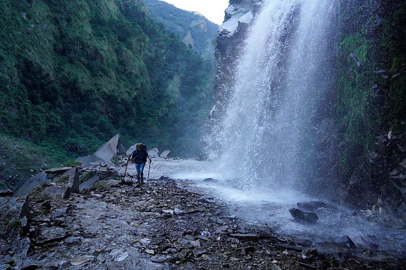 Silver Cascade, Nepal
