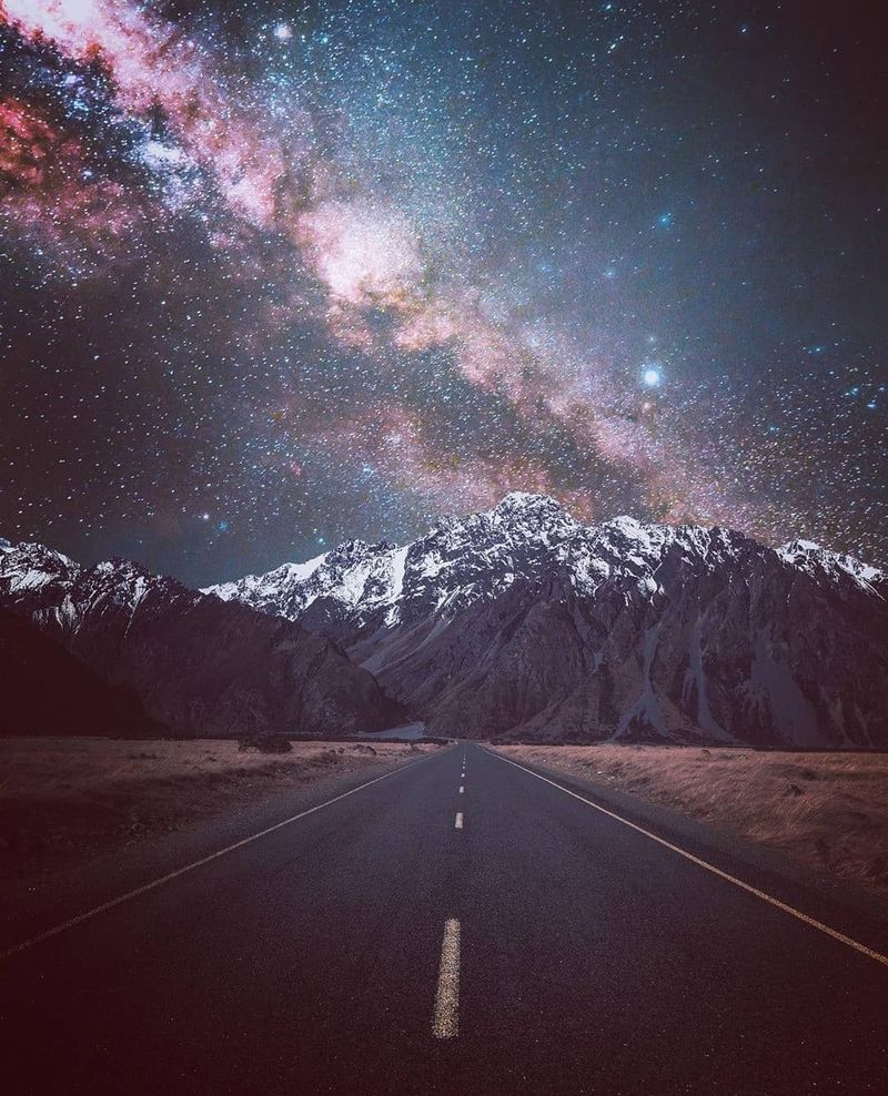 Mount Cook's Starry Night