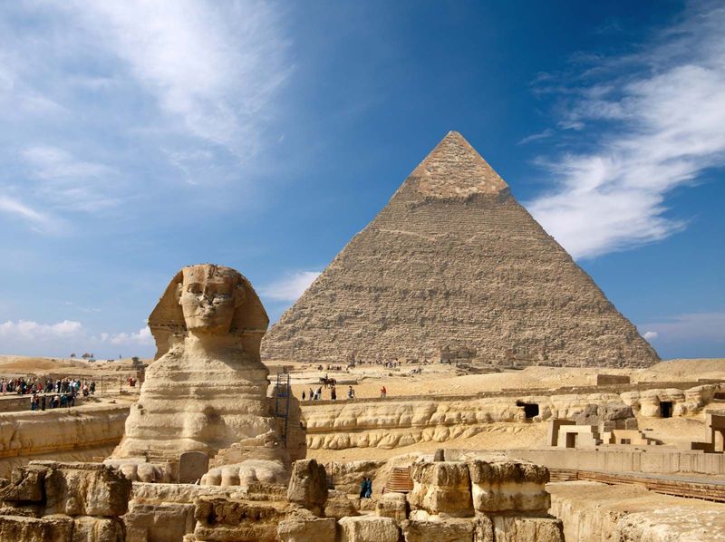The Pyramids of Giza, Egypt