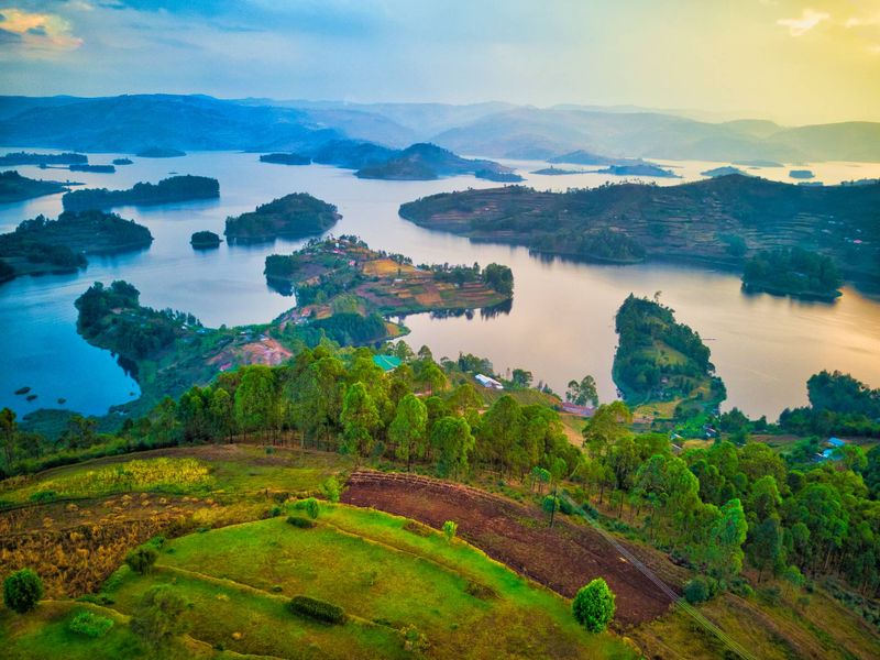 The Serene Shores of Lake Bunyonyi, Uganda