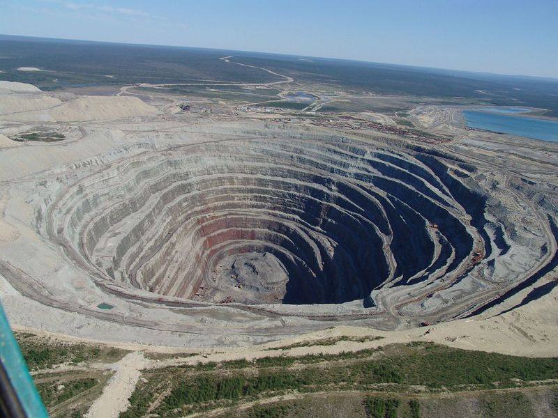 The Mirny Diamond Mine