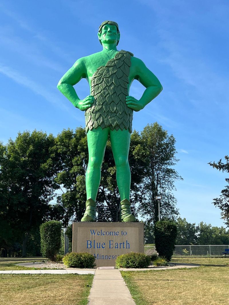 The Jolly Green Giant Statue