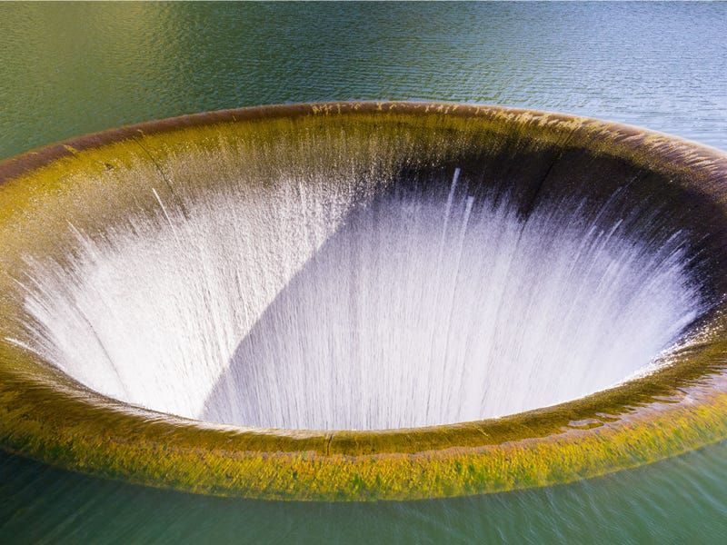 The Monticello Dam's Glory Hole