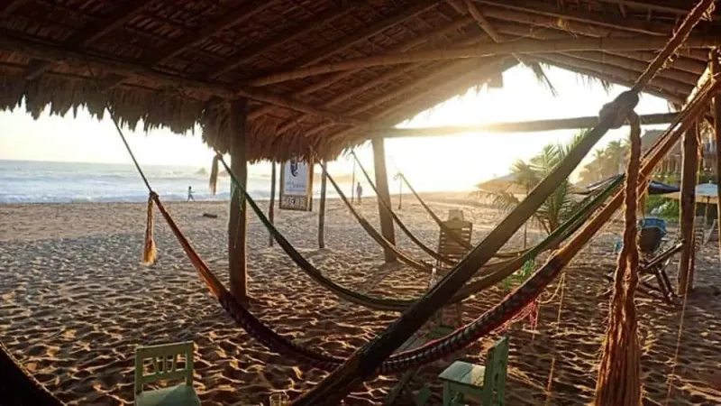 Relaxing at Mazunte