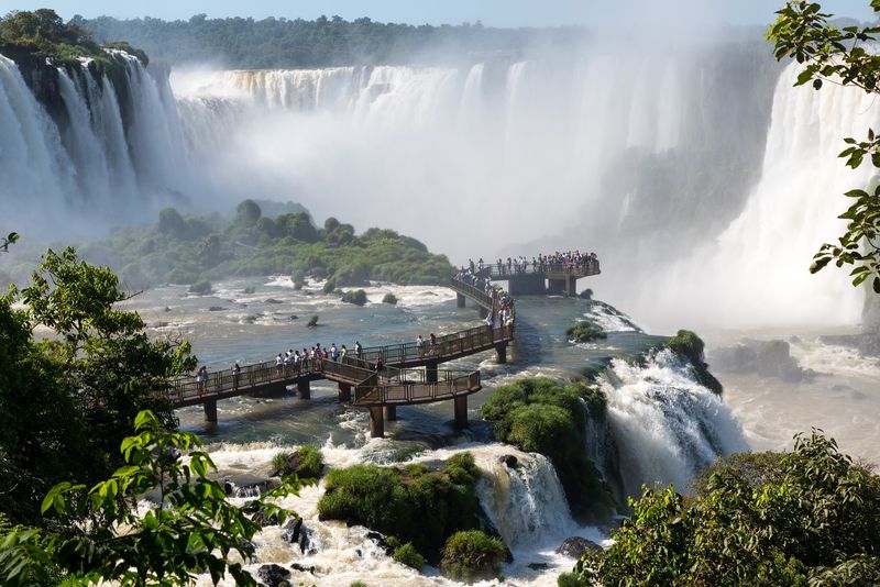The Fury of Iguazu Falls