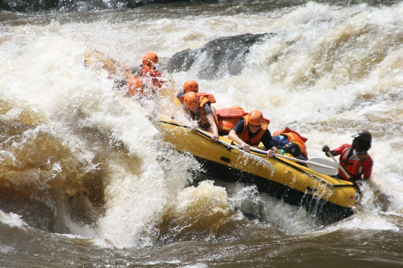 The Rapids of the Zambezi River