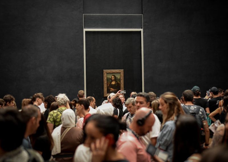 The Louvre Museum's Mona Lisa