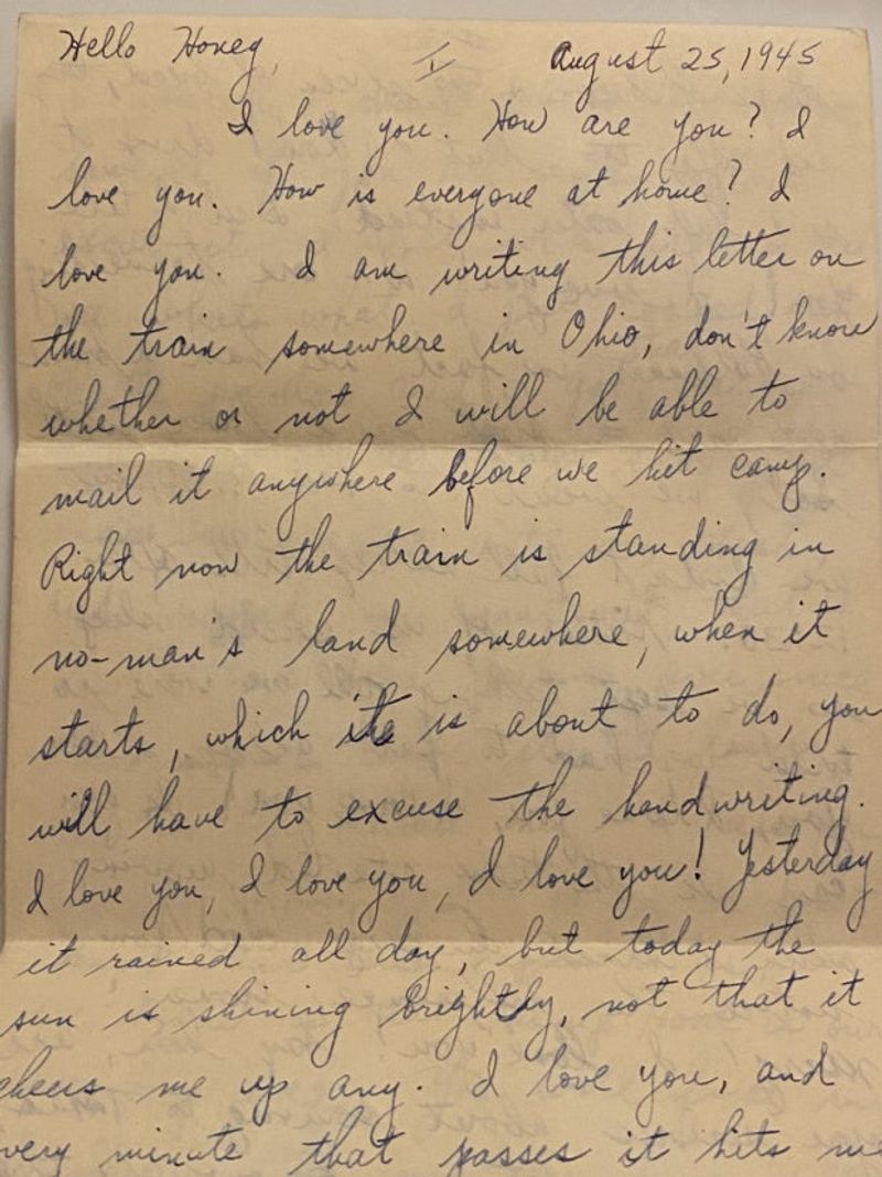 The Wartime Love Letters