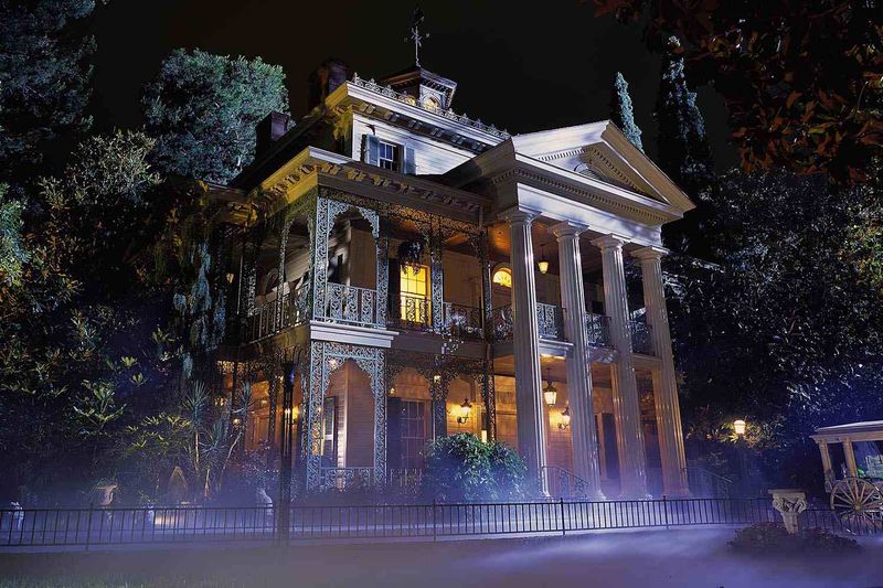 The Secret Alcove of the Haunted Mansion