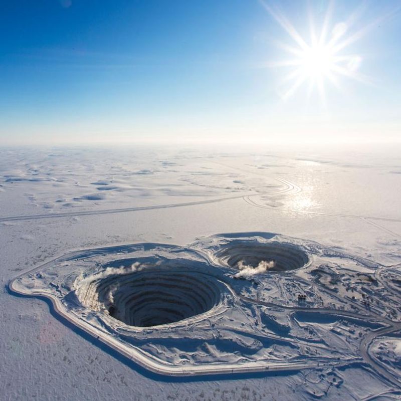 The Diavik Diamond Mine