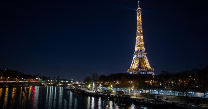 The Eiffel Tower at Night