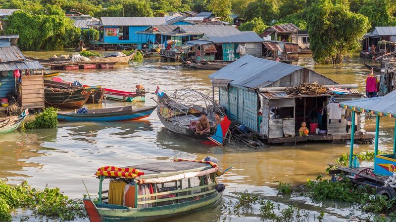 The Floating Villages of Tonle Sap