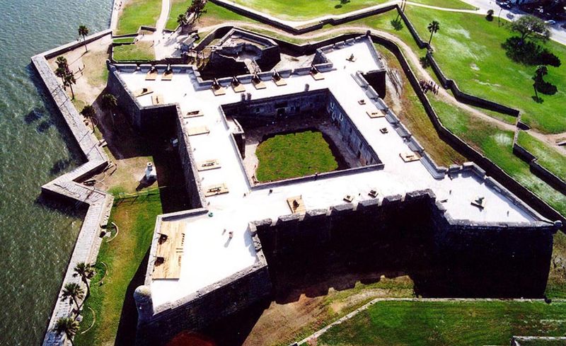 St. Augustine's Castillo de San Marcos, Florida