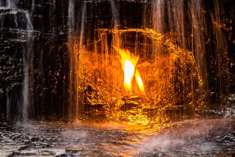 The Eternal Flame Falls