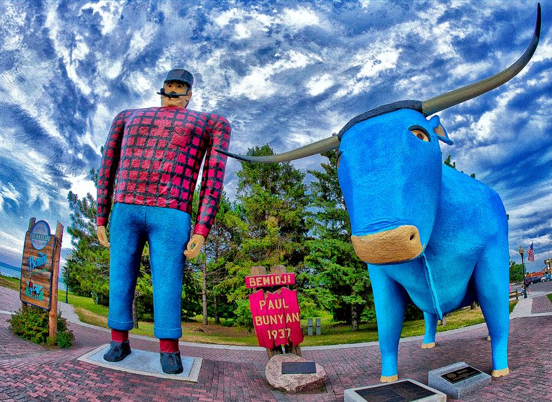 Paul Bunyan and Babe the Blue Ox