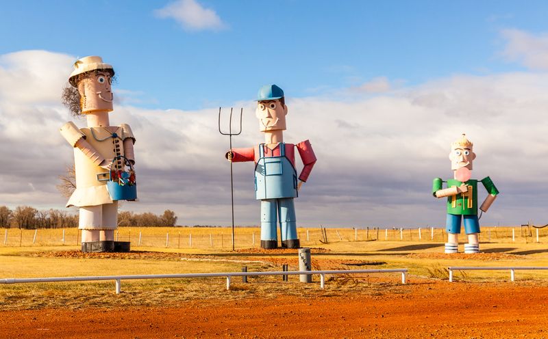 The Enchanted Highway's Tin Family