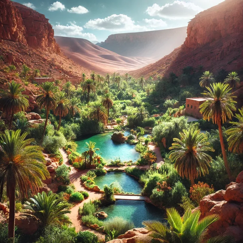 The Hidden Oasis, Morocco