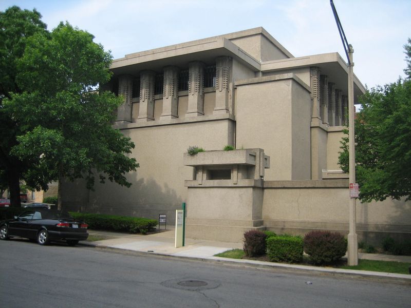 The Frank Lloyd Wright's Unity Temple, Illinois