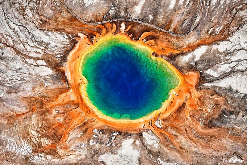 The Majestic Grand Prismatic Spring